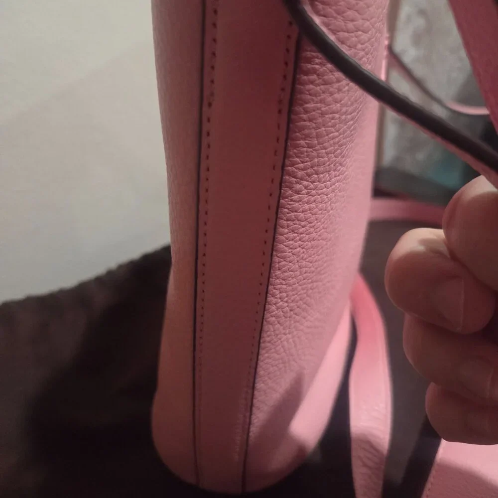 Pink Leather Coach bag and wallet - Picture 7 of 16
